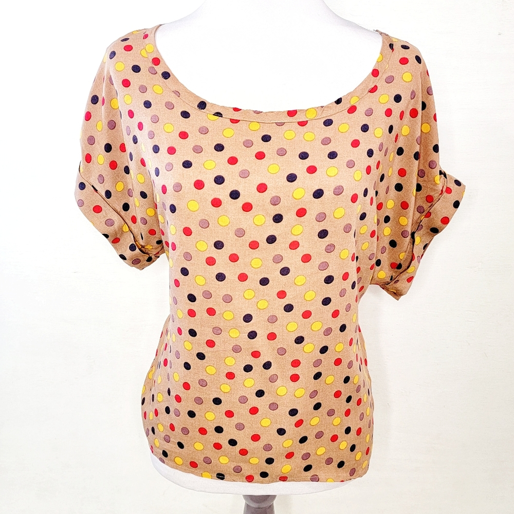 ✨3/$12 Splendid Polka Dot Top size Small